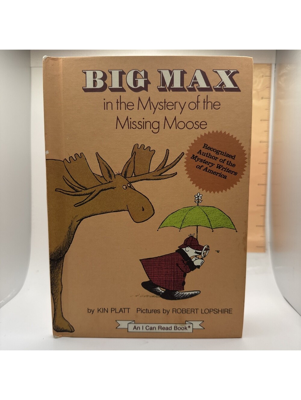 Big Max in the Mystery of the Missing Moose (An I CAN READ Book) Kin Platt 1977